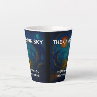 Taza De Café Latte El cielo de la caverna