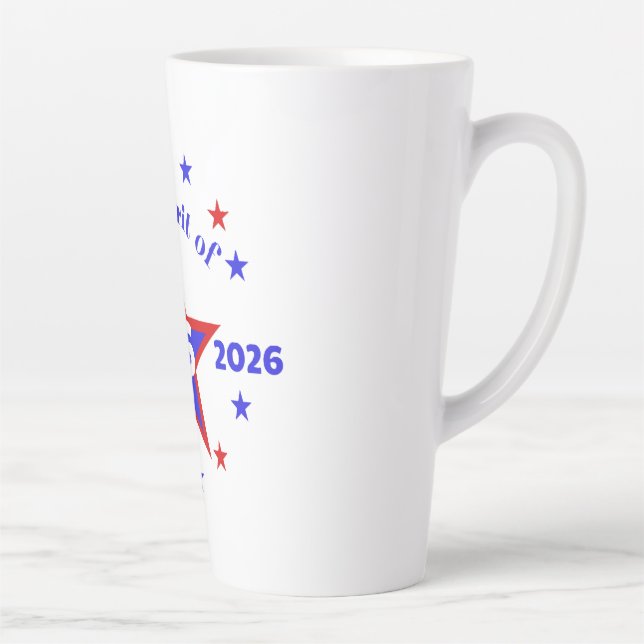 TAZA DE CAFÉ LATTE EL ESPÍRITU DE 26 - SEMIQUINCENTENCIAL (Derecha)