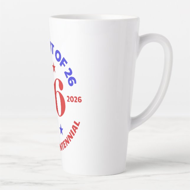Taza De Café Latte EL ESPÍRITU DEL 26 - SEMICENTenario (Derecha)