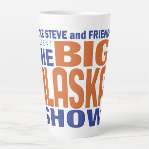 Taza De Café Latte El gran espectáculo de Alaska Latte Mug