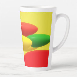 Taza De Café Latte El gran fiesta empieza aquí para celebrar