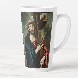 Taza De Café Latte El Greco - Cristo llevando la cruz