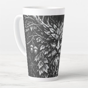 Taza De Café Latte El hombre verde por BurnsInHell
