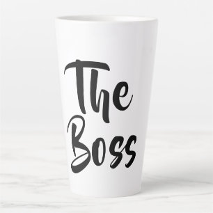 TAZA DE CAFÉ LATTE EL JEFE