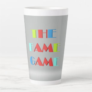 Taza De Café Latte El juego de la fama ¿qué tan famoso eres el café g