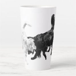 Taza De Café Latte El juego es el lenguaje