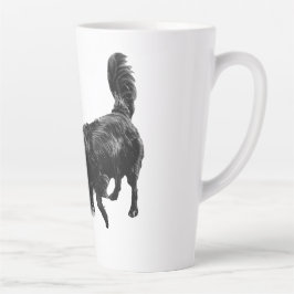 Taza De Café Latte El juego es el lenguaje