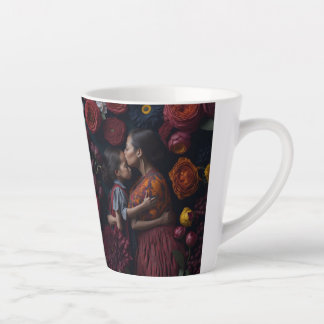 Taza De Café Latte El legado de una madre - como madre como hija
