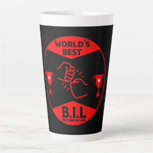 Taza De Café Latte El mejor cuñado