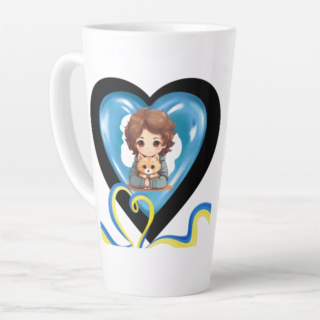 Taza De Café Latte El mejor padre de Canadá (Ángulo izquierdo)