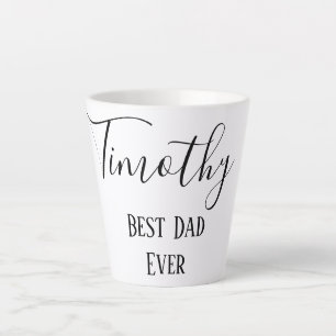 Taza De Café Latte El mejor papá de todos los tiempos