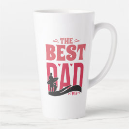 Taza De Café Latte El Mejor Papá del Mundo