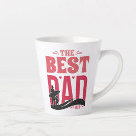 Taza De Café Latte El Mejor Papá del Mundo