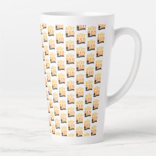 Taza De Café Latte El Mejor Papá del Mundo