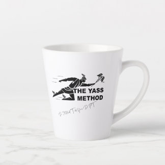 Taza De Café Latte El método Yass firmado Latte Cup
