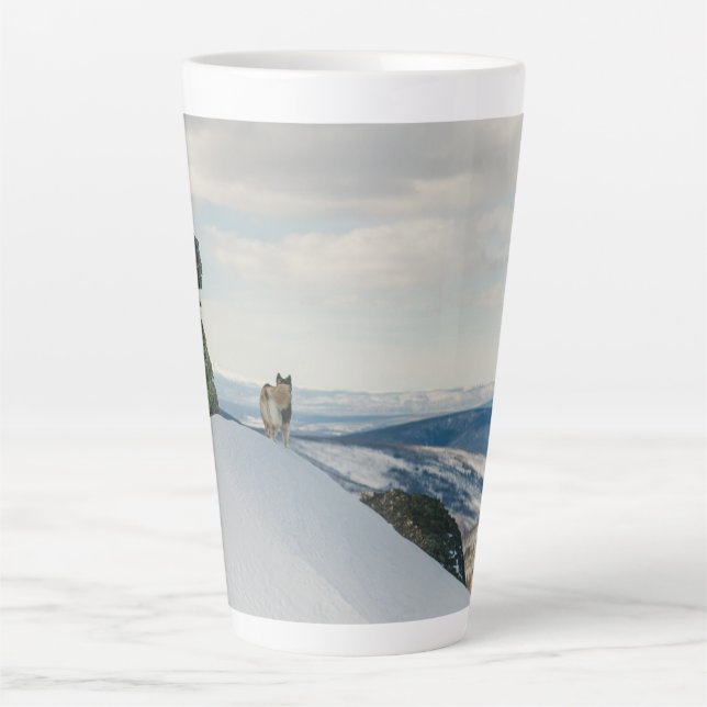 Taza De Café Latte El Mirador (Anverso)