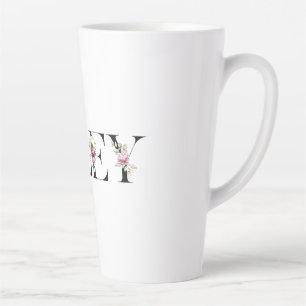 Taza De Café Latte El nombre de Riley. Me llamo Riley.
