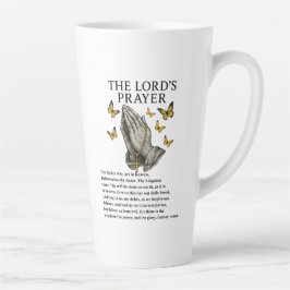 Taza De Café Latte El Padrenuestro