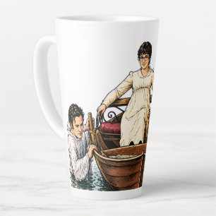 Taza De Café Latte El paseo en barco definitivo de Mary Bennet