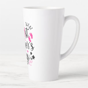 Taza De Café Latte El primer día de mi madre como mamá 2