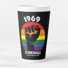 Taza De Café Latte El recuerdo de los disturbios en Stonewall