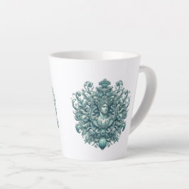 Taza De Café Latte El rey de Aquamarin.