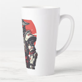 Taza De Café Latte el samurai