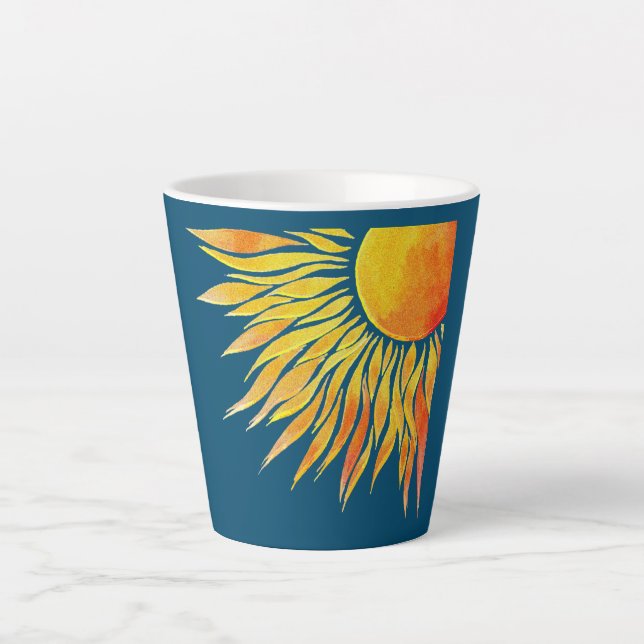 Taza De Café Latte El Sol  (Anverso)