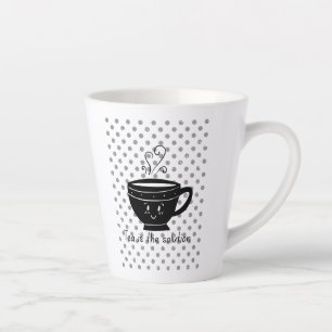 Taza De Café Latte El té es la solución, té para cada momento.