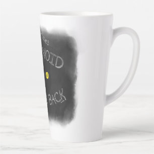 Taza De Café Latte El vacío retrocede