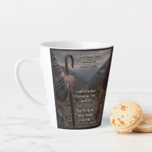 Taza De Café Latte El valle más oscuro