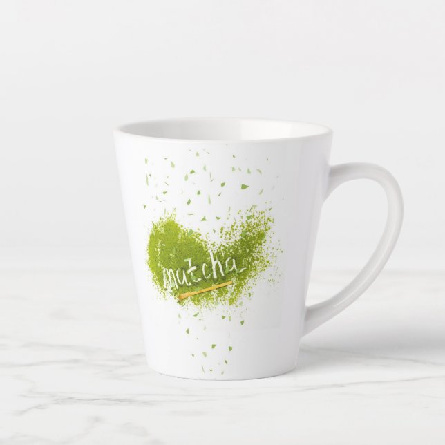 Taza De Café Latte Elegant Matcha latte cup (Derecha)