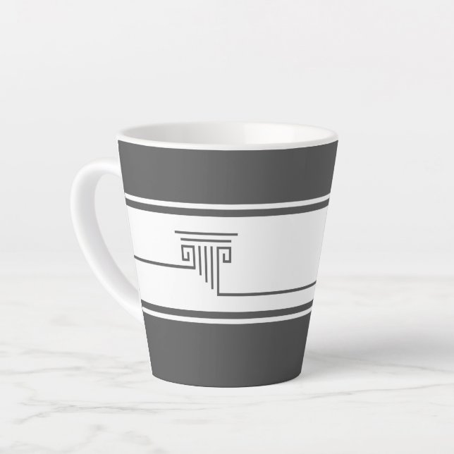 Taza De Café Latte Elegant Minimalist (Ángulo izquierdo)