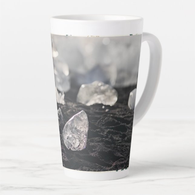 Taza De Café Latte Elegante Latte Mug - Perfecto para los amantes del (Ángulo derecho)