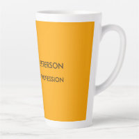Elegante Naranja profesional Minimalista amarillo