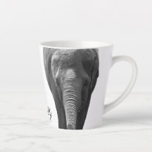Elephant Wildlife Art Nombre personalizado Animal