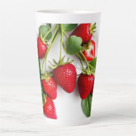 Taza De Café Latte Emely – Die Erdbeerprinzessin