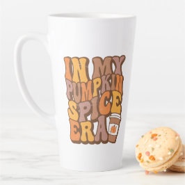 Taza De Café Latte En mi era de las especias de calabaza | Café con e
