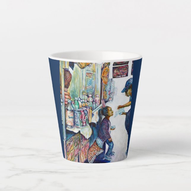 Taza De Café Latte En última instancia genera esperanza (Anverso)