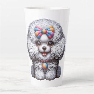 Taza De Café Latte Encantador Dragón de Fantasía Kawaii