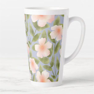 Taza De Café Latte Encanto de la flor