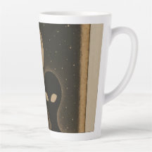 Encuentro Latte Mugs Retro Alien