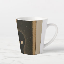 Taza De Café Latte Encuentro Latte Mugs Retro Alien
