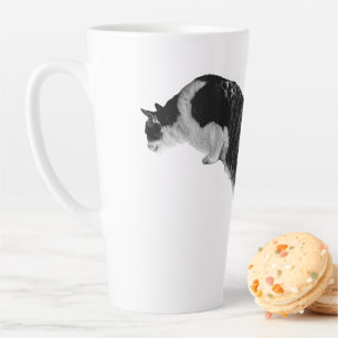Taza De Café Latte Energía Felina Natural