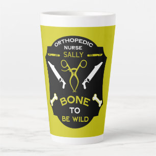 Taza De Café Latte Enfermera ortopeda