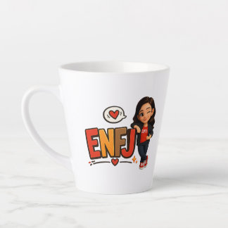 TAZA DE CAFÉ LATTE ENFJ