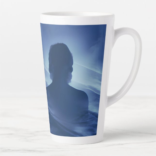 Taza De Café Latte Enfrentarlo solo (Derecha)