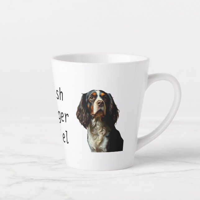 Taza De Café Latte English Springer Spaniel (Derecha)