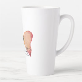 Taza De Café Latte Engranaje de mariposa inspiradora