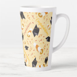 Taza De Café Latte Enhorabuena por la graduación